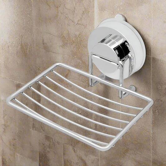 porte savon à ventouse dans douche
