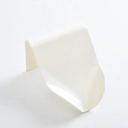 porte savon mural blanc