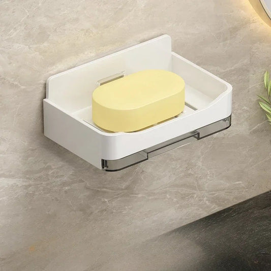 porte savon pour douche blanc