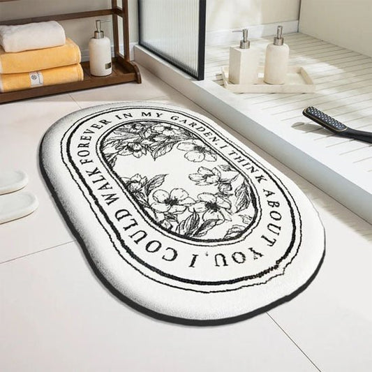 tapis de bain antidérapant 500 x 800 mm design
